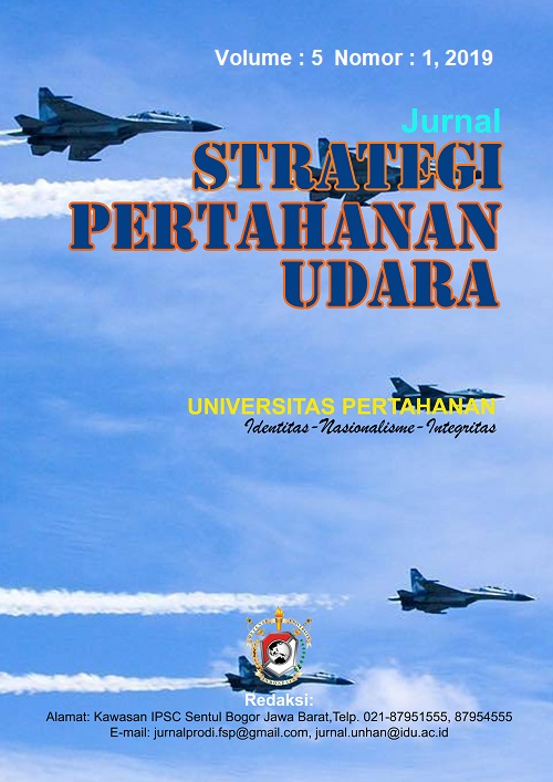 					View Vol. 5 No. 1 (2019): Jurnal Strategi Pertahanan Udara
				