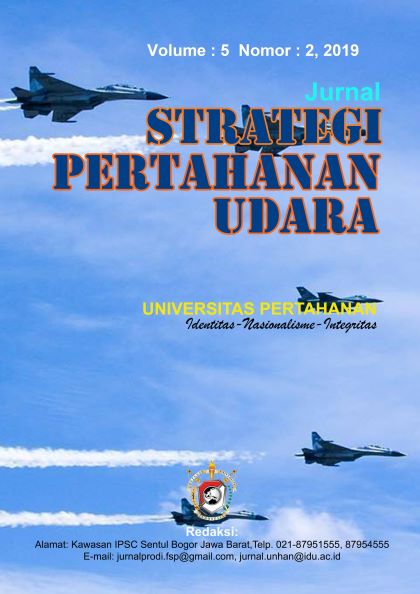					Lihat Vol 5 No 2 (2019): Jurnal Strategi Pertahanan Udara
				