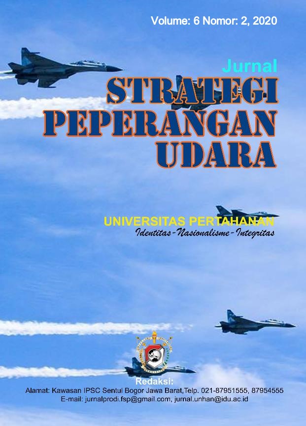 					View Vol. 6 No. 2 (2020): Jurnal Strategi Pertahanan Udara
				
