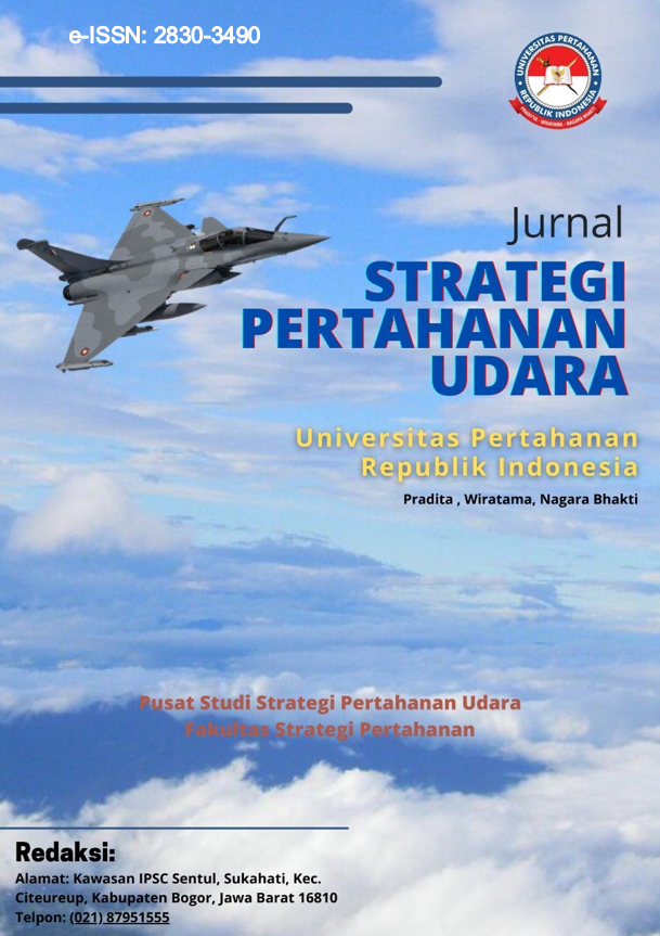 					Lihat Vol 8 No 1 (2022): Jurnal Strategi Pertahanan Udara
				