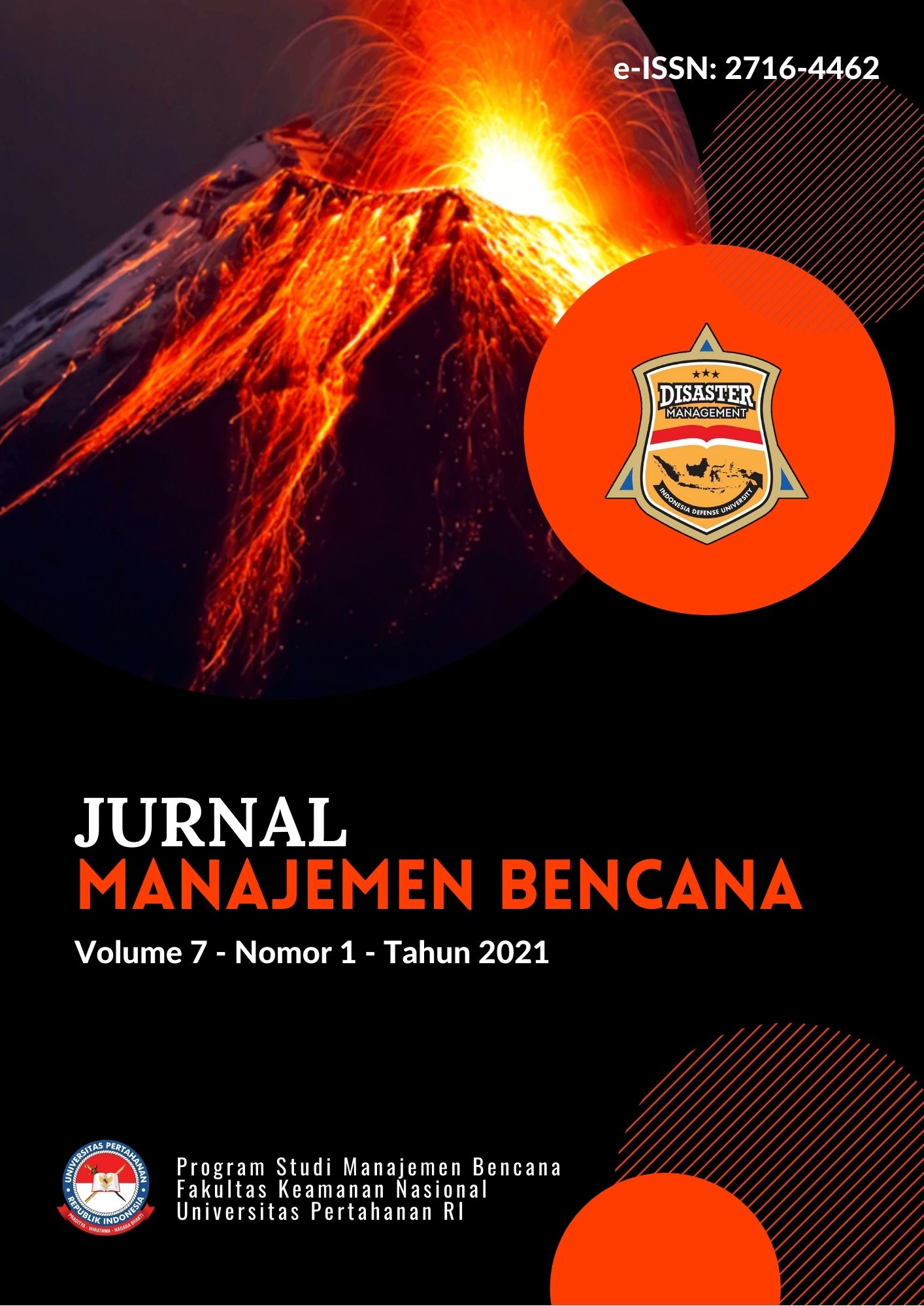 					View Vol. 7 No. 1 (2021): Jurnal Manajemen Bencana (JMB)
				