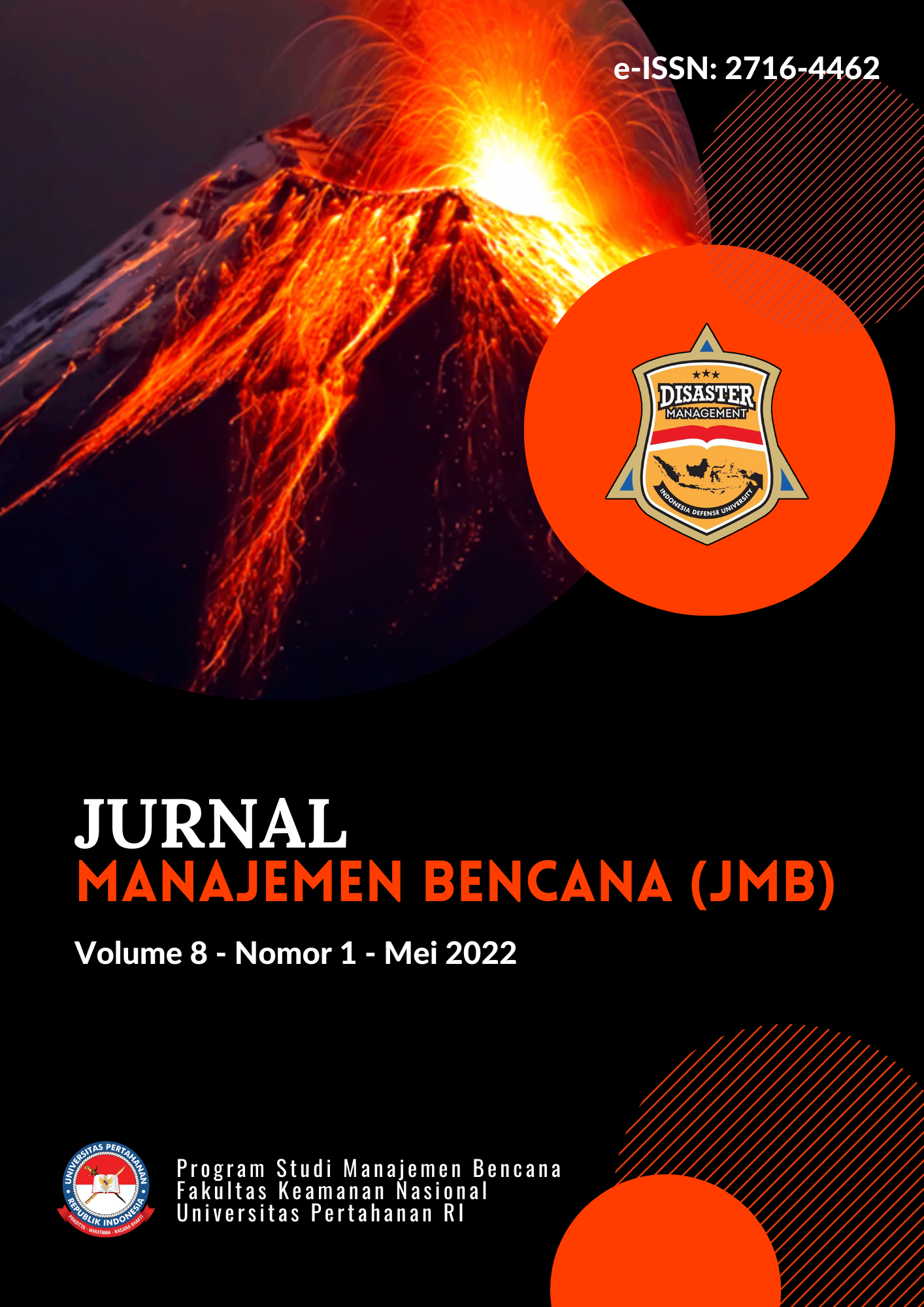 					View Vol. 9 No. 1 (2023): Jurnal Manajemen Bencana (JMB)
				