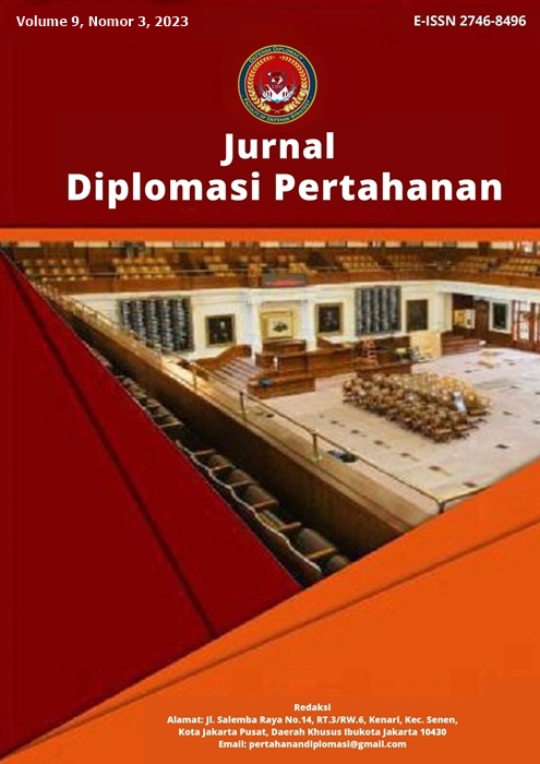 					View Vol. 9 No. 3 (2023): Jurnal Diplomasi Pertahanan
				