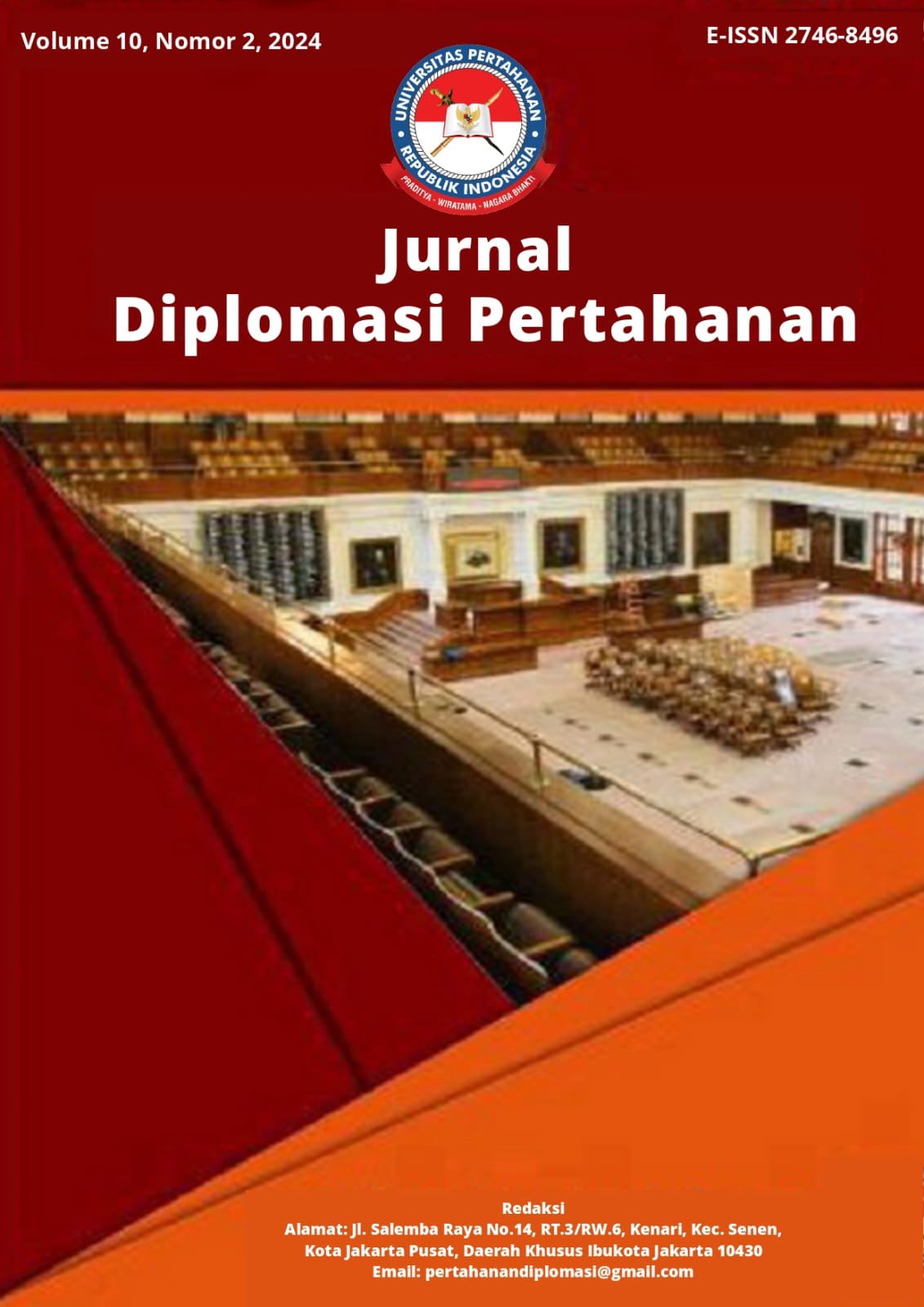 					View Vol. 10 No. 2 (2024): Jurnal Diplomasi Pertahanan
				
